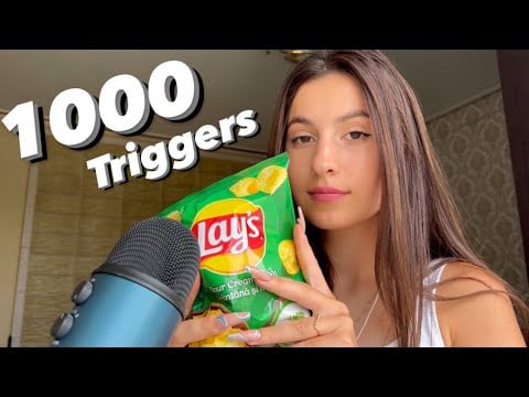 1000 triggers in 10 minutes/ asmr for sleep /#asmr #asmrforsleep