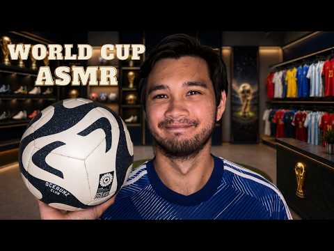 ⚽ Football ASMR Roleplay | World Cup Soccer Store Experience (For Sleep)