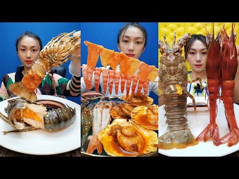🦐🍽 Feast Mode Mukbang Marathon  잔치 모드 먹방 마라톤  ごちそうモードモッパン  盛宴模式吃播马拉松