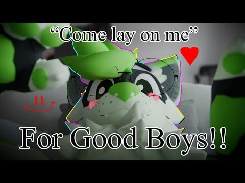 [Furry ASMR] Personal attention for my Good Boys | Soft-spoken | Affirmations | Kissing | Petting