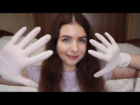 ASMR ESPAÑOL MOVIMIENTOS DE MANOS y SONIDOS DE GUANTES ✋🏻