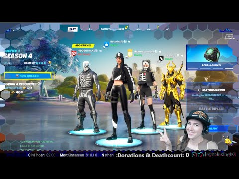 Fortnite - Playing with Viewers