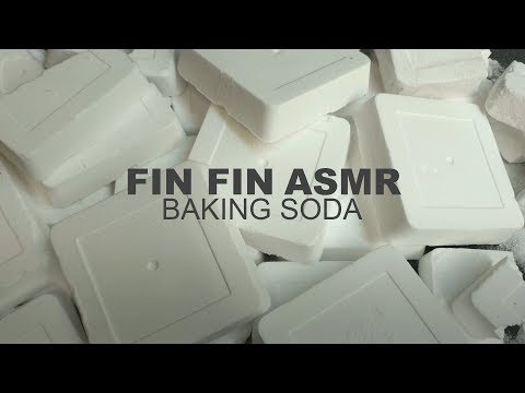 ☃️ASMR 🌨 Crumbling Baking Soda Slab #221❄