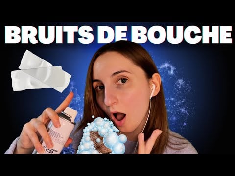 ASMR FR | Bruits de bouche, Mousse, colle et scotch pour tes oreilles 👂