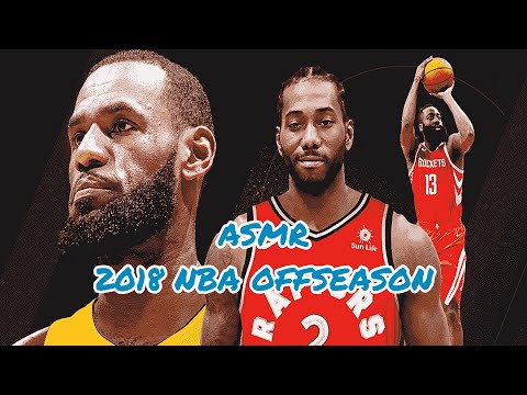 *ASMR* 2018 NBA Offseason (Whispering, Tapping, Page Turning)