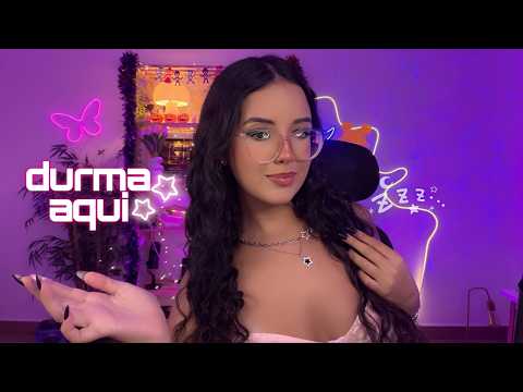 ASMR para pessoas que simplesmente NAO DORMEM com NADA 🤯  | mouth sounds, espuma no mic, tapping...