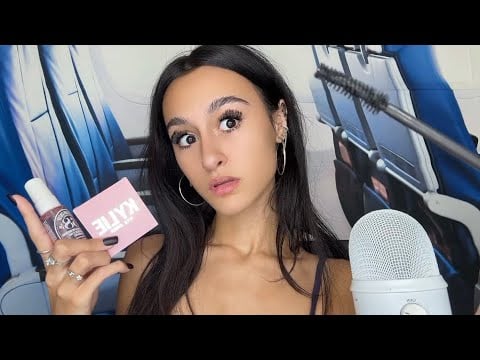 ASMR| Getting YOU ready on the PLANE to confront your CHEATING bf??😳￼
