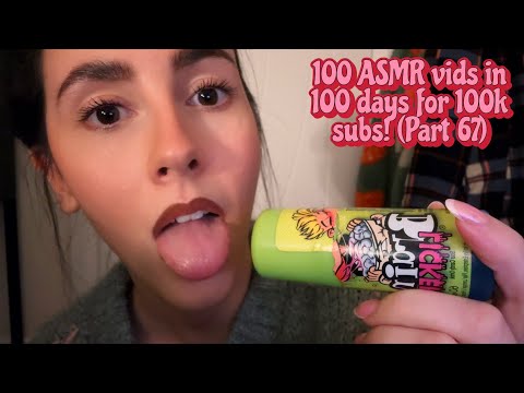 ASMR- Fast spit painting you with brainlicker candy🧠