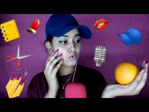 ASMR with Fast & Aggressive Randomly Emoji Triggers Challenge