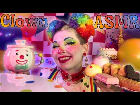 the ULTIMATE Comforting CLOWN Café 🤡 Soft Spoken ASMR for Sleep Relaxation Healing your Coulrophobia