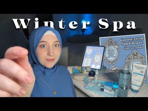 ASMR Cozy Winter Spa