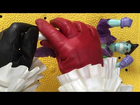 LEATHER GLOVES 🙏  PLAYTIME for HARLEY QUINN ❤  [[ASMR]]