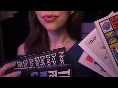 ASMR A Very Good Book Haul ~