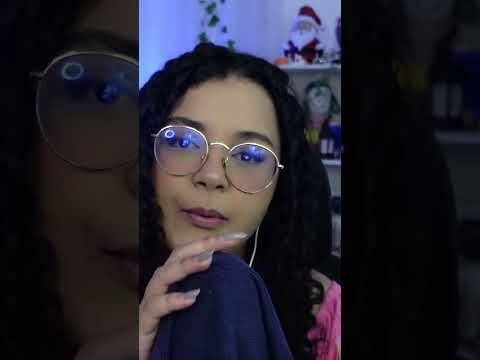 ASMR Paninho no microfone