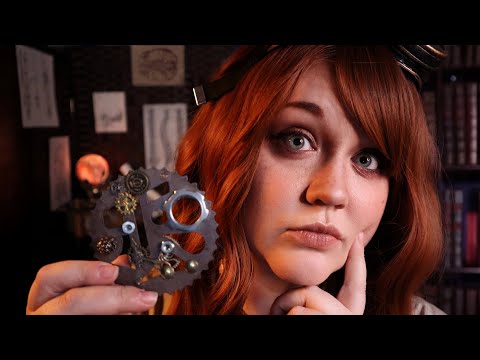 ASMR Steampunk Exam!⚙️ Time Traveler Scanning and Cranial Nerve Exam 🧠 Soft Spoken ASMR Roleplay