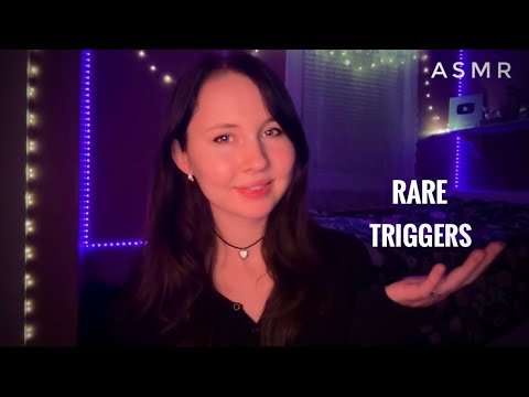 ASMR~Rare Triggers To Cure Your Tingle Immunity✨