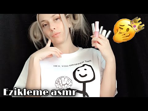 TÜRKÇE ASMR | EZİKLEME ROLEPLAY | AŞAĞILANARAK UYUMAK İSTEYENLER 💤😴💤