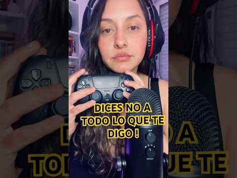 Dices NO a todo ! 🧡 #asmr #mouthwhisper #asmrcommunity #youtubeshorts #asmrvideo