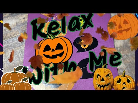 ASMR VISUAL & SOUND TRIGGERS: PUMPKINS 🎃 STICKER PUZZLE #382