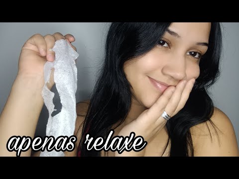 ASMR- Vou fazer sua "skin care"💆🏻‍♀️💆🏻para deixar seu rosto hidratado e relaxado💕