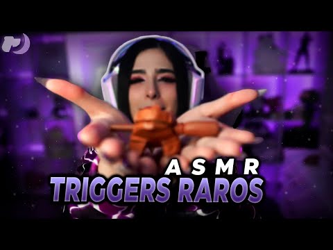 ASMR PRECIOSO CON TRIGGERS RAROS 💫😍 VISUAL