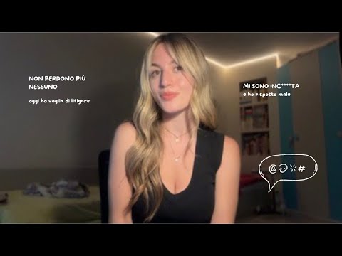 RISPONDO AI COMMENTI DEGLI HATERS 😡 mi sono arrabbiata (lo-fi asmr ita)