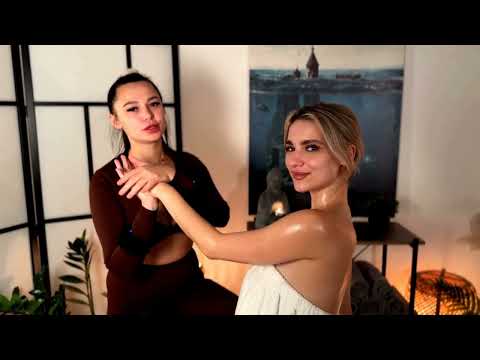 Warm oil, slow hands — a real massage ritual, filmed up close
