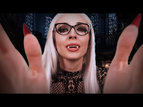 ASMR. Discover What Happens in a Vampire's Classroom After Dark! Storytelling, personal attention