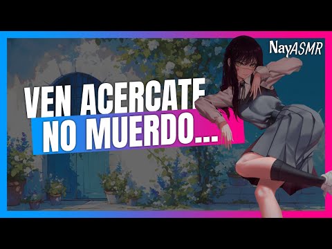 ASMR Tu compañera de equipo te coquetea cuando se quedan solos 🫦 - Roleplay - NayASMR - Susuros