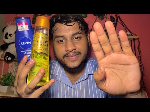 ASMR Let Me Relax You 💆‍♂️ Head, Face & Shoulder Massage 😴 Personal Attention For Sleep