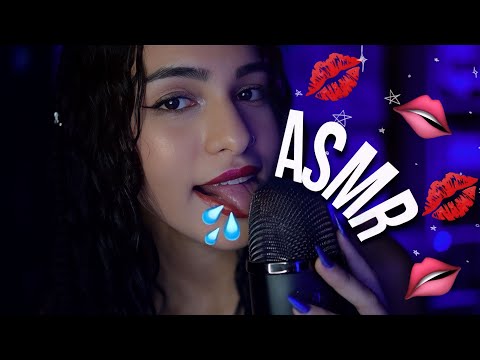 ASMR +1 HORA SONS DE BOCA PARA DERRETER SEU CÉREBRO NO BLUE YETI X 🧠💦