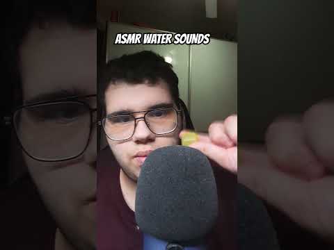 ASMR WATER SOUNDS #asmr #asmrespañol #shorts #watersounds