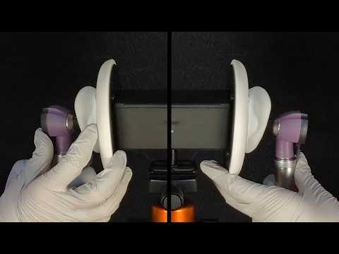ASMR - Ear Pressure With Otoscope - Both Sides - Gloves, Note Taking,  Soft Spoken