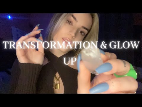 Reiki ASMR | Transformation & Major Glow Up | Hand movements, crystals, soft whisper, affirmations