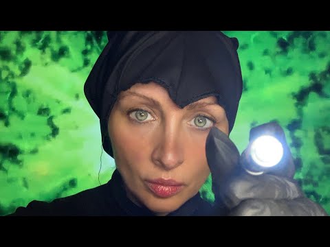 ASMR ALIEN ABDUCTION  Role Play | Testing On You, Latex And Lights Immersive Relax & Sleep