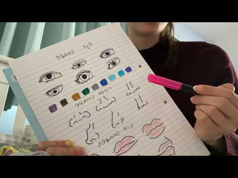 asmr changing your face