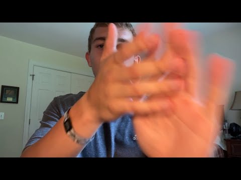 Lofi asmr hand sounds and scratching visuals