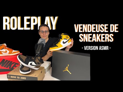 ASMR I ROLEPLAY VENDEUSE DE SNEAKERS 👟