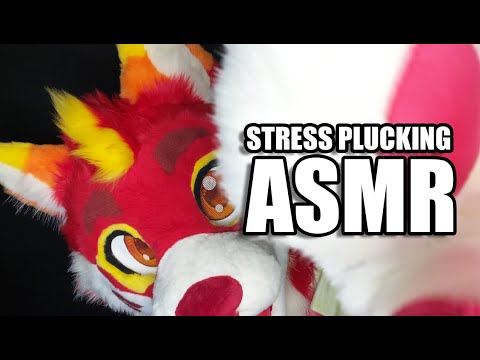 ASMR ∣ Fursuit Stress Plucking/ Removal to Help You Relax ❤️ (Layered)
