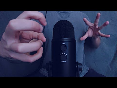 ASMR | Fast, Aggressive & Loud hand sounds + tapping | up close and far away (no talking)