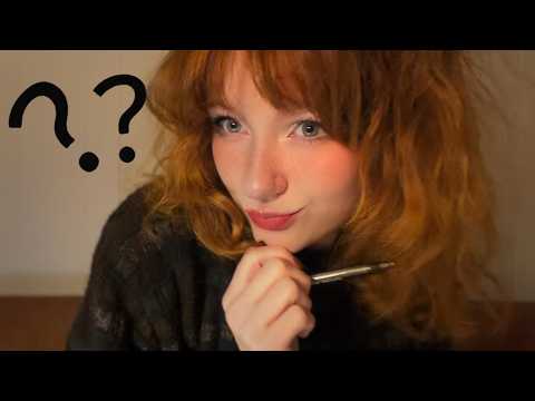 asmr guessing things about you 💭 whispered & soft spoken game for sleep and relaxation