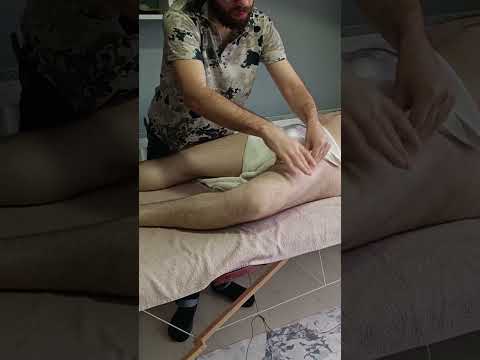 POST-WORKOUT RELAXATION TECHNIQUES FOR QUADRICEPS #satisfying #relaxing #asmr #shorts #massage