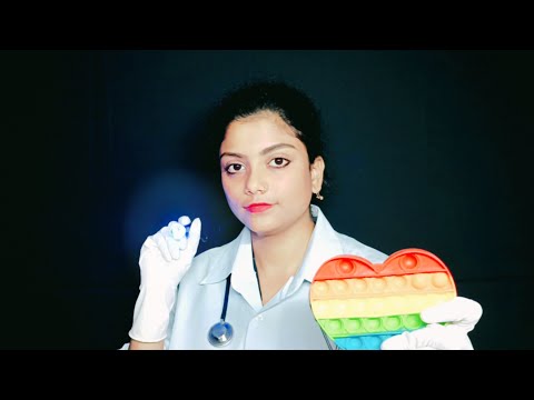 ASMR | Cranial Nerve Exam | (Fast Paced) 👩‍⚕