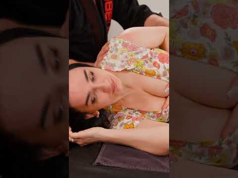 Deep tissue massage and chiropractic adjustment for Maria #chiropractic