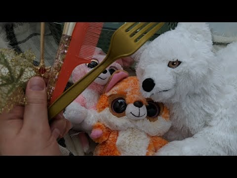 ASMR THE ULTIMATE TRACING,  STUFFIE PAMPERING, PERSONAL ATTENTION TO OBJECTS ASMR VIDEO