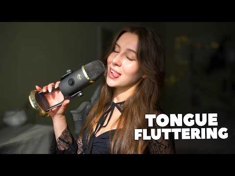 ASMR | a LOT of  TONGUE FLUTTERING ✨