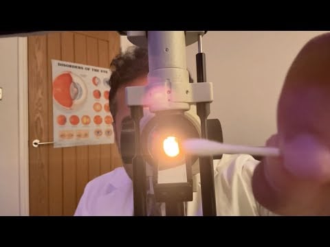 ASMR: Visiting Optometrist for Foreign Body Removal