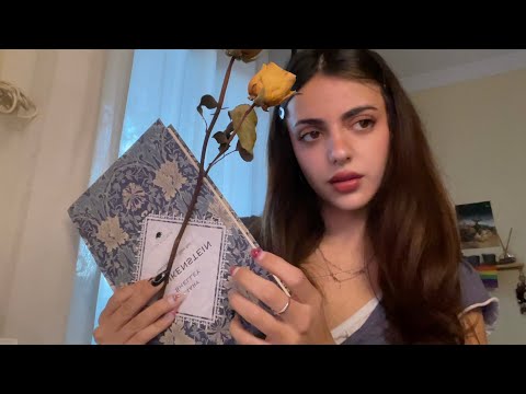 ASMR | Culturizándote sobre Frankenstein  ࣪˖ ִֶ♱ ྀིྀ ࣪𓉸 🔩⚡️ #lectura