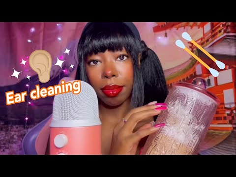 ASMR | Ear cleaning 👂🏽✨