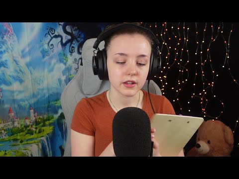 ASMR - Asking you weird random questions